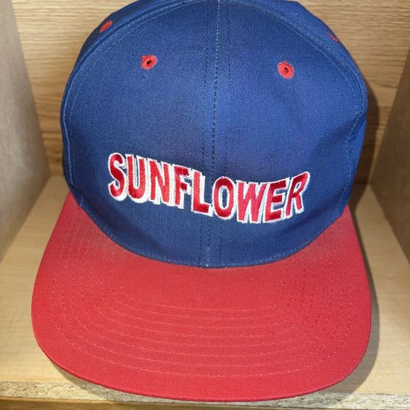 Vintage Sunflower Embroidered Snapback Hat Rare - Picture 6 of 12